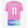 AC Milan Christian Pulisic #11 Tredjedrakt 2023-24 Kortermet